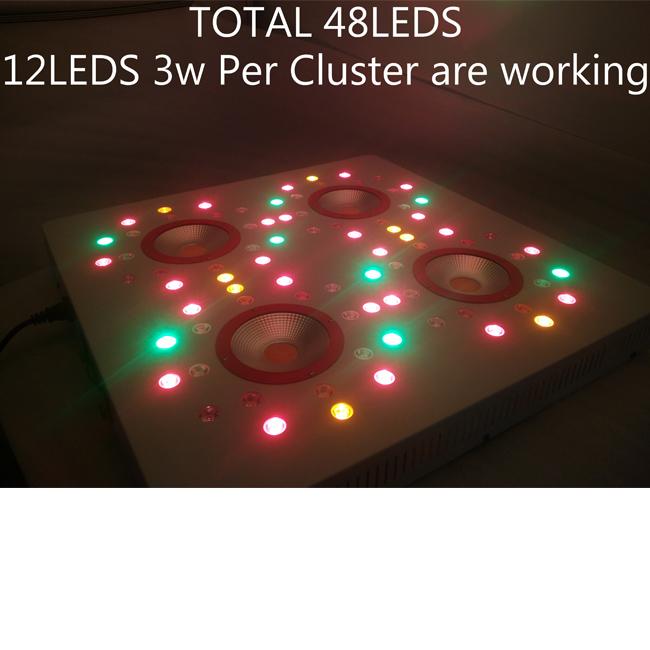12LEDS 3W PER CLUSTER